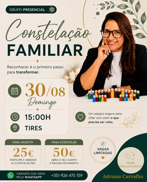 Anúncio de Adriana Carvalho a rodar em agosto de 2026